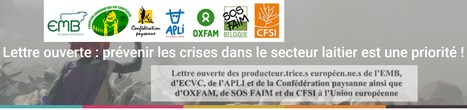 Prévenir les crises dans le secteur laitier est une priorité ! | Lait de Normandie... et d'ailleurs | Scoop.it
