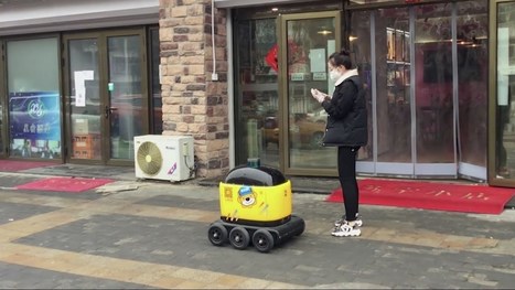 Grocery Delivery Robot RoboPony gains popularity amid Coronavirus | Internet of Things - Technology focus | Scoop.it