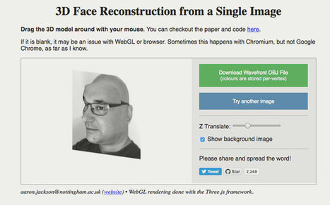 Reconstrucción de rostros 3D a partir de una fotografía | tecno4 | Scoop.it