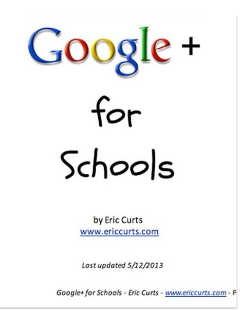 Educational Technology  Google+ for Schools- A Must Read Guide | iGeneration - 21st Century Education (Pedagogy & Digital Innovation) | Scoop.it