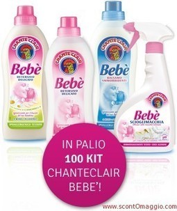 Diventa tester con Chanteclair Beb&egrave; | scontOmaggio | Campioni omaggio profumi, fondotinta, trucchi, creme viso e corpo | Scoop.it