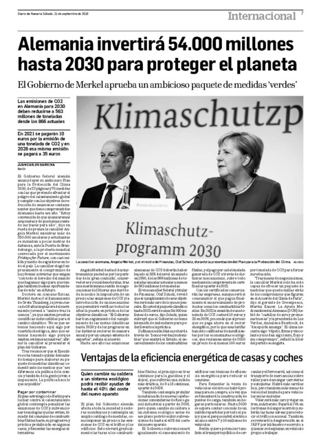 Alemania invertirá 54.000 millones hasta 2030 para proteger el planeta | Ordenación del Territorio | Scoop.it