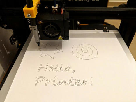 Cómo convertir su impresora 3D en un plotter en dos pasos  | tecno4 | Scoop.it