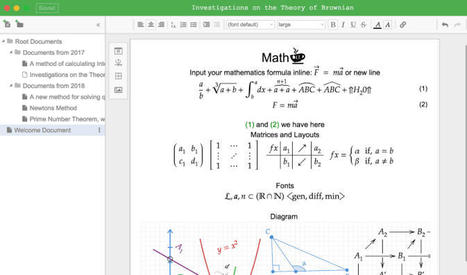 Mathcha. Puissant éditeur visuel de Mathématiques | information analyst | Scoop.it