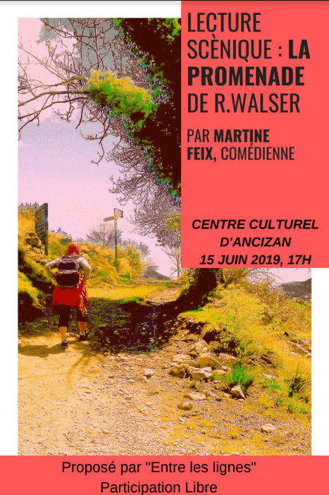 Lecture de «La Promenade» de Robert Walser à Ancizan le 15 juin | Vallées d'Aure & Louron - Pyrénées | Scoop.it