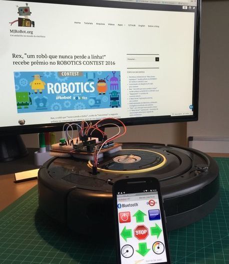 Controla un robot Roomba con Arduino y Android | tecno4 | Scoop.it