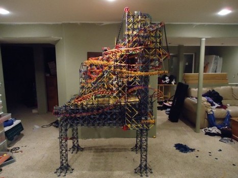 K'nex Pinball Machine : Une incroyable flipper réalisé en K'nex ... | Libre de faire, Faire Libre | Scoop.it