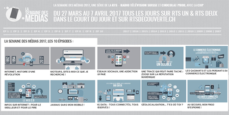 A voir :  #SdM2017 @SemainemediasCH thème "Toujours connectés ?" une série #RTS inédite de 10 épisodes de 3 minutes #EMI | TUICnumérique | Scoop.it