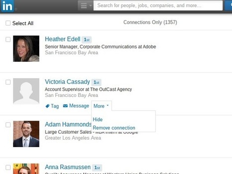 How to remove unwanted LinkedIn connections | Maitriser LinkedIn | Scoop.it