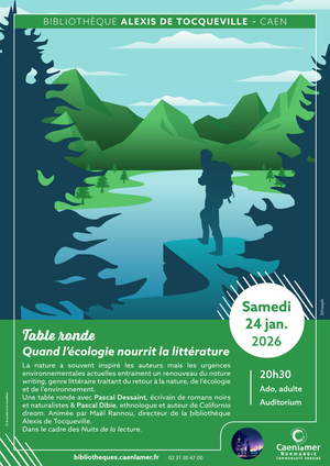 &laquo;&nbsp;Quand l&rsquo;&eacute;cologie nourrit la litt&eacute;rature&nbsp;&raquo;, table ronde &agrave; Caen&nbsp; | Biodiversit&eacute; | Scoop.it