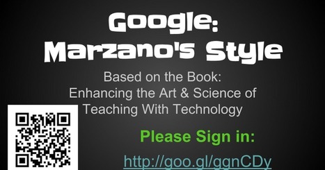 Google: Marzano's Style | My Own Learning Curations | Scoop.it