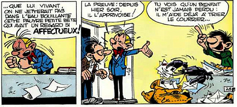 Les fulgurances de Gaston Lagaffe : le Homard iPhone | Merveilles - Marvels | Scoop.it