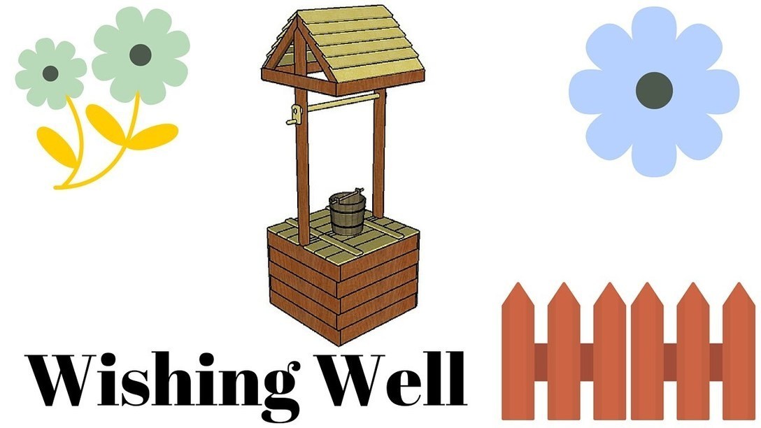 Klaas wishing well. Wishing well. Well Plan. Wishing well Barn, Inc..