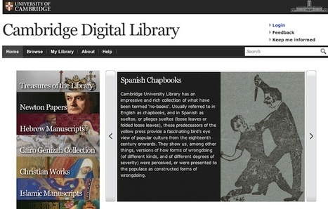 Cambridge : numérisation de manuscrits d'exception | Library & Information Science | Scoop.it