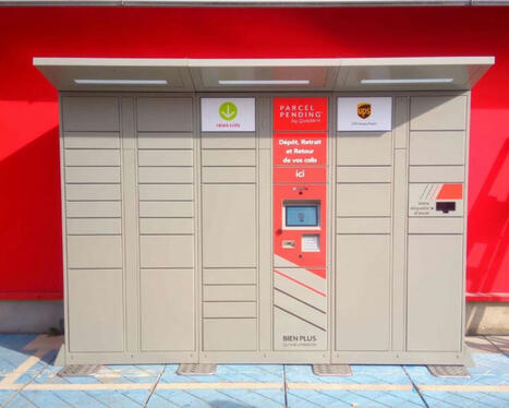 Livraison e-commerce : les lockers gagnent du terrain en France | Distribution - Innovation | Scoop.it