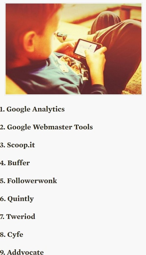 9 Free Analytic Tools to Measure Your Content Effectiveness | E-Learning-Inclusivo (Mashup) | Scoop.it
