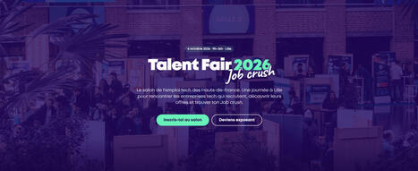 Talent Fair 2026 : Job Crush | Tertiaire &agrave; forte valeur ajout&eacute;e | Scoop.it