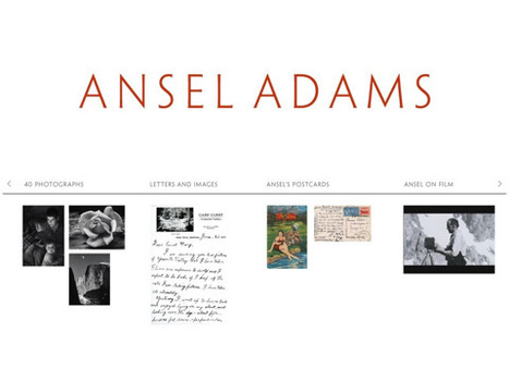 Ansel Adams multimedia book for the iPad released | Photography Gear News | Scoop.it
