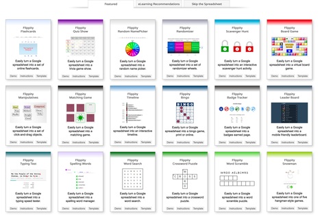 Flippity.net: Easily Turn Google Spreadsheets into Flashcards and Other Cool Stuff | Tools for Teachers & Learners | Scoop.it
