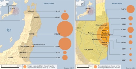 Japan in maps: The evacuation | Japan Tsunami | Scoop.it