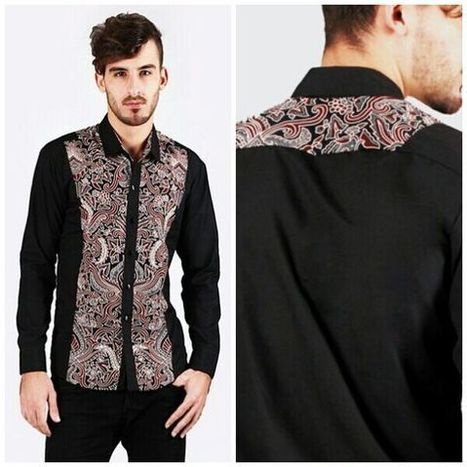 Model Baju Batik Pria Modern  Tampil Macho