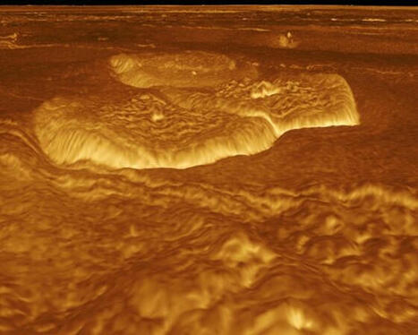 Cómo se forman los “pancake domes” de Venus | Ciencia-Física | Scoop.it