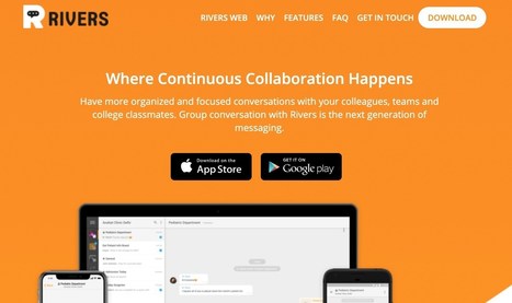 Rivers. Messagerie collaborative, simple et rapide | KILUVU | Scoop.it
