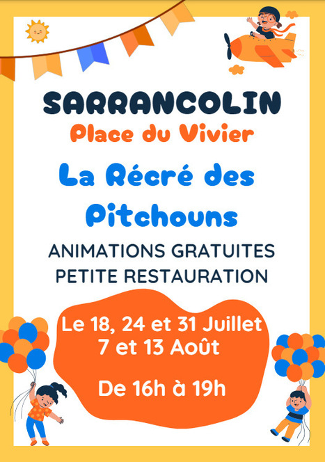 La récré des pitchouns à Sarrancolin le 18 juillet | Vallées d'Aure & Louron - Pyrénées | Scoop.it