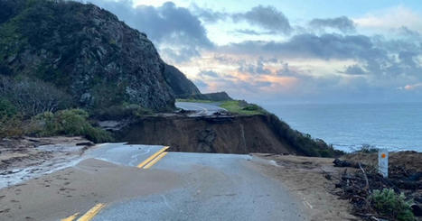 Section of Highway 1 near Big Sur collapses in winter storm | Coastal Restoration | Scoop.it