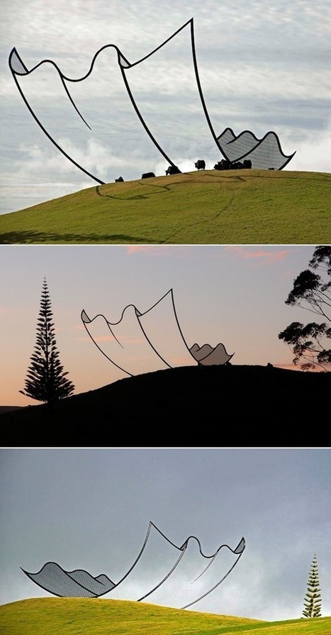 Sculpture Horizons par Neil Dawson | Landart, art environnemental | Scoop.it