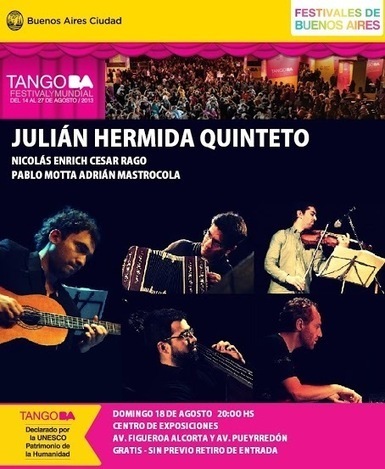 Julian Hermida Quinteto en Tango BA | Mundo Tanguero | Scoop.it