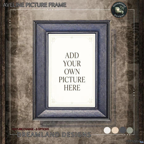 Aveline Picture Frame September 2026 Group Gift by Dreamland Designs | Teleport Hub - Second Life Freebies | Second Life Freebies | Scoop.it