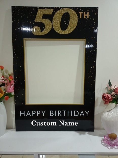 50th Birthday Selfie Frames Printing By Banner House Perth! | Creative Signage & Innovative Printing Trends | Scoop.it