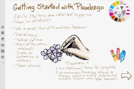 Microsoft Launches Plumbago, A Paper App Competitor That Lets You Sketch & Handwrite Notes | Sketchnoting | Apps | 21st Century Tools for Teaching-People and Learners | Scoop.it