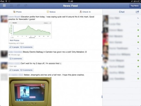 How to access the secret Facebook iPad app [Update] | Aplicaciones y Herramientas . Software de Diseño | Scoop.it