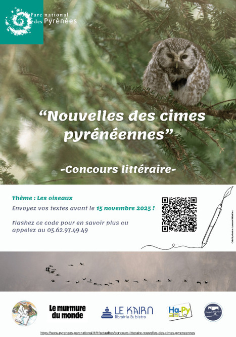 Concours littéraire "Nouvelles des cimes pyrénéennes" | Vallées d'Aure & Louron - Pyrénées | Scoop.it