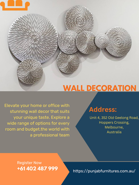 Wall Decor Hanging Pieces | Punjab Furniture | Scoop.it