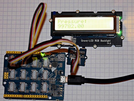 Grove Beginner Kit for Arduino | SEEEDSTUDIO | The BREAKOUT | GROVE Pressure Sensor BME280 on GROVE LCD1602 Display | Maker, MakerED, Maker Spaces, Coding | 21st Century Learning and Teaching | Scoop.it