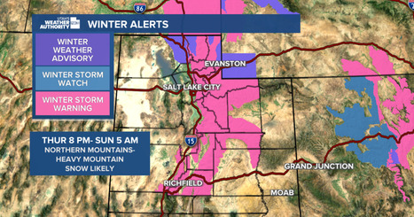 Timeline of storm expected to dump feet of snow in northern Utah mountains - fox13now.com | Operation Deimos | Scoop.it