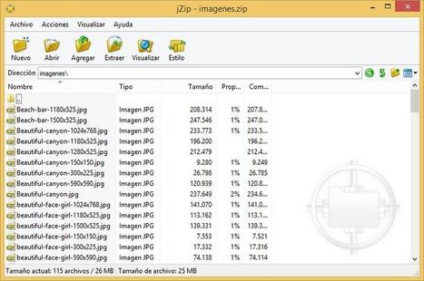 jZip: compresor de archivos gratuito compatible con múltiples formatos | Las TIC en la Educación | Scoop.it