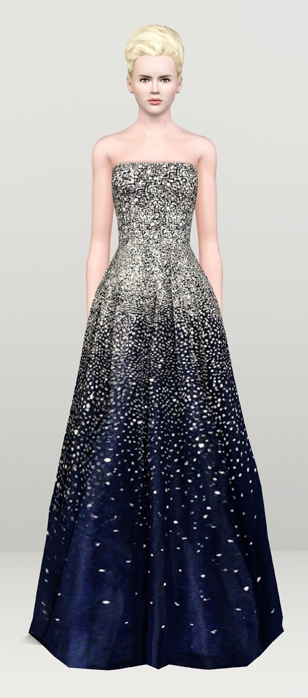 Sparkling diamonds : une robe très chic et très belle | Les Sims | Scoop.it