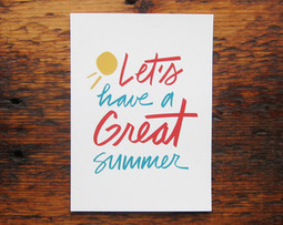 Collection été | SCOUT'S HONOR Co. | Paper is beautiful | Scoop.it