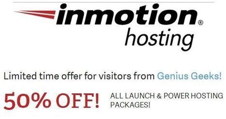 Inmotion 50 Coupon Get 50 Off On Any Plan Images, Photos, Reviews