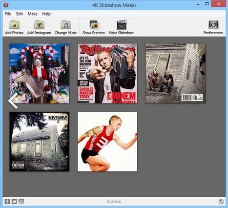 4K Slideshow Maker - Cool Slideshows for Free | ED 262 Culture Clip & Final Project Presentations | Scoop.it
