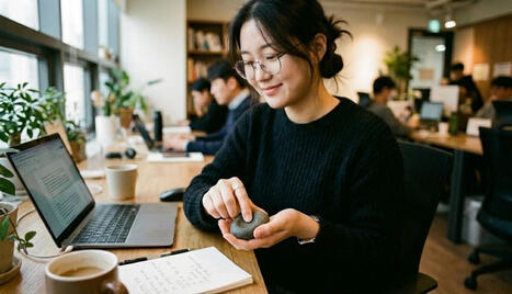 Why Gen Z are turning to 'worry stones' to ease anxiety - The Korea Times | Stress Management | Scoop.it