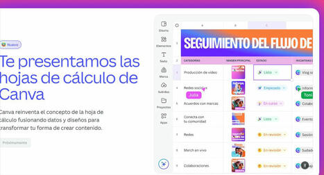 Canva reinventa su plataforma: ahora también hace hojas de cálculo, código y apps con IA | @Tecnoedumx | Scoop.it