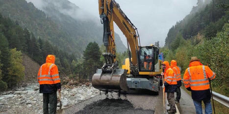 Suite aux crues du 6 et 7 septembre, des travaux de réparation programmés pour la A-138  | Vallées d'Aure & Louron - Pyrénées | Scoop.it