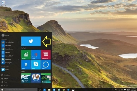 Twitter officialise une application universelle pour Windows 10 - #Arobasenet.com | Going social | Scoop.it