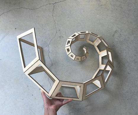 Curling Spiral Kinetic Sculpture : 6 Steps (with Pictures) | tecno4 | Scoop.it