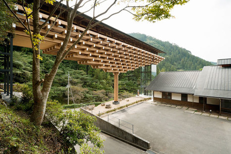 kengo kuma + associates: yusuhara wooden bridge museum | Rendons visibles l'architecture et les architectes | Scoop.it